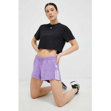 adidas Performance tricou yoga Studio culoarea negru