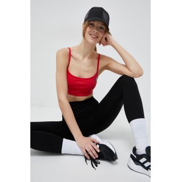 Fila top x Hailey Bieber femei, culoarea rosu