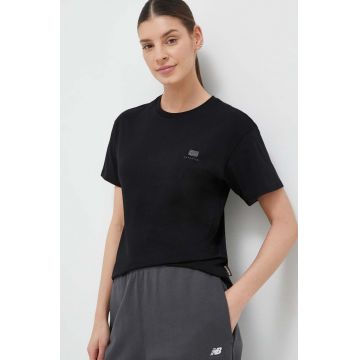 Napapijri tricou din bumbac culoarea negru