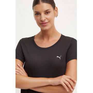 Puma tricou de antrenament culoarea negru, 520311