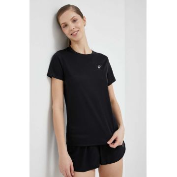 Asics tricou de alergare Core culoarea negru