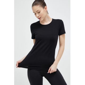 Casall tricou de antrenament culoarea negru