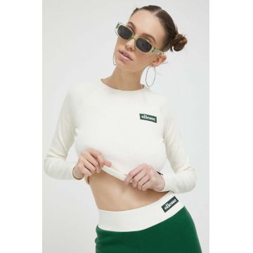 Ellesse longsleeve femei, culoarea alb