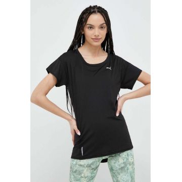 Puma tricou femei, culoarea negru