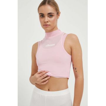 Ellesse top femei, culoarea roz