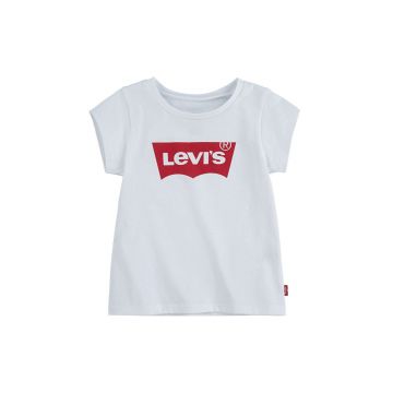 Levi's Tricou copii culoarea alb