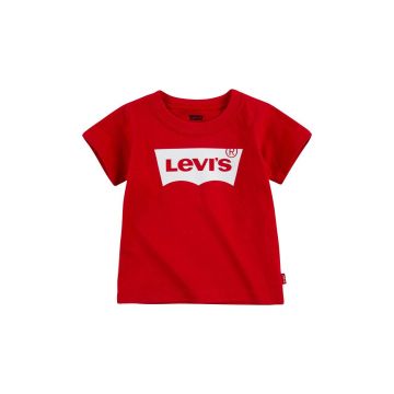 Levi's Tricou copii culoarea rosu, cu imprimeu