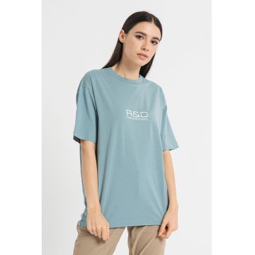 Tricou de bumbac organic cu logo