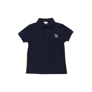 Tricou polo cu benzi cu model in dungi