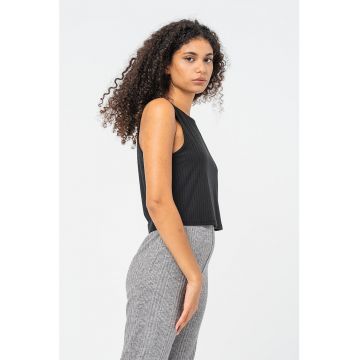 Top crop cu aspect striat Kylie