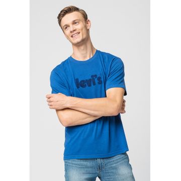 Tricou relaxed fit cu imprimeu logo 5