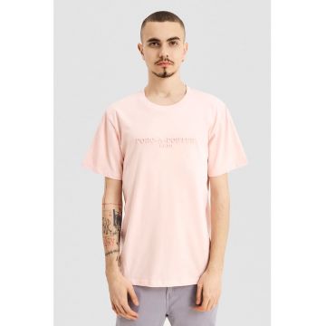 Tricou unisex cu text in relief