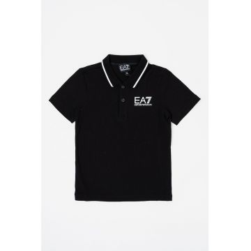 Tricou polo cu imprimeu logo pe piept