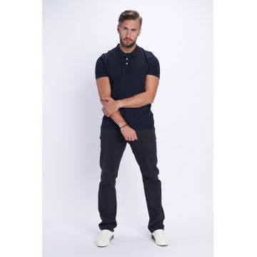 Tricou polo de bumbac