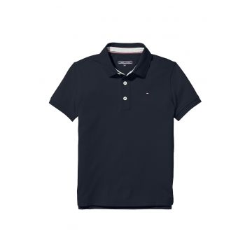 Tricou polo din amestec de bumbac organic