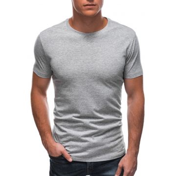 Tricou din bumbac cu model uni