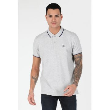 Tricou polo de bumbac din material pique