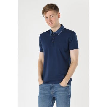 Tricou polo slim fit