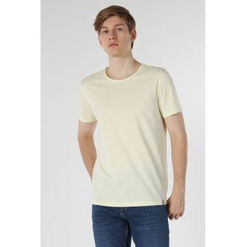 Tricou regular fit din bumbac