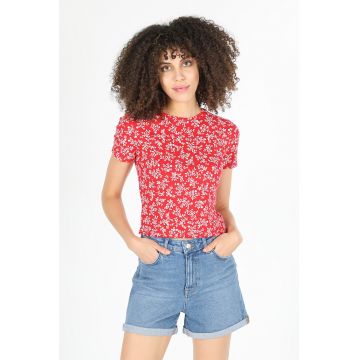 Tricou cu imprimeu floral