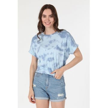 Tricou cu model tie-dye