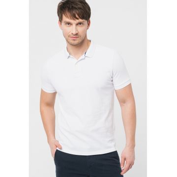 Tricou polo din bumbac pique Classic