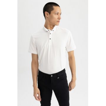 Tricou polo slim fit