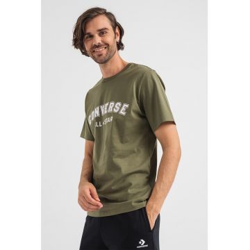 Tricou unisex de bumbac cu decolteu la baza gatului All Star