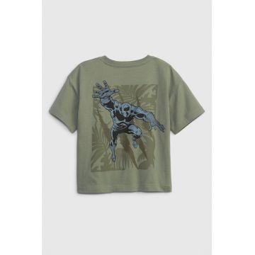 Tricou de bumbac cu imprimeu grafic Marvel©