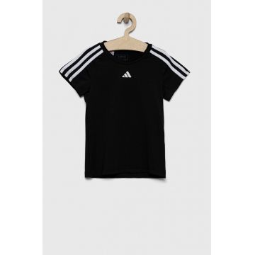 Adidas tricou copii culoarea negru