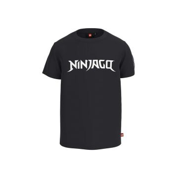 Lego tricou de bumbac pentru copii x Ninjago culoarea negru, cu imprimeu