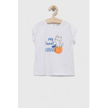 Birba&Trybeyond tricou bebe culoarea alb