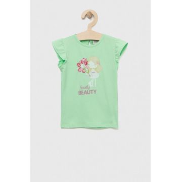 Birba&Trybeyond tricou bebe culoarea verde