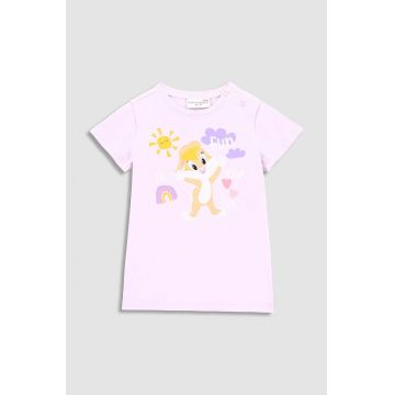 Coccodrillo tricou copii x Looney Tunes culoarea violet