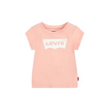 Levi's tricou copii culoarea roz