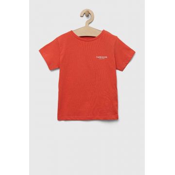 zippy tricou de bumbac pentru copii culoarea portocaliu, cu imprimeu