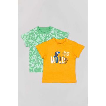 zippy tricou din bumbac pentru bebelusi 2-pack modelator