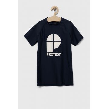 Protest tricou copii PRTBERENT JR culoarea albastru marin