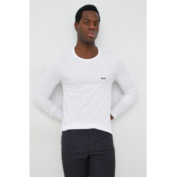 BOSS longsleeve din bumbac 3-pack neted