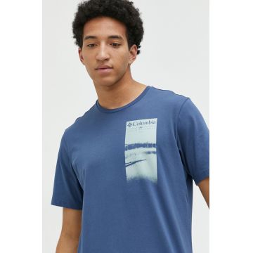 Columbia tricou din bumbac Explorers Canyon cu imprimeu 2036441