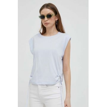 Dkny top femei, culoarea violet