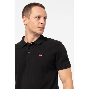 Tricou polo din bumbac pique