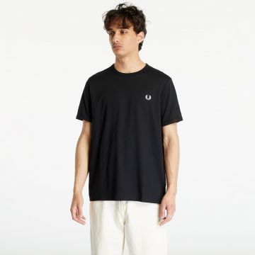 Tricou FRED PERRY Ringer Tee Black