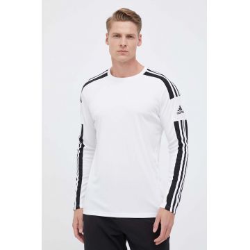 adidas Performance mânecă lungă de antrenament Squadra 21 culoarea alb, cu imprimeu