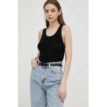 Dkny top culoarea negru