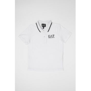 Tricou polo cu imprimeu logo pe piept