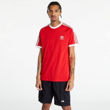 Tricou adidas 3-Stripes Tee Better Scarlet