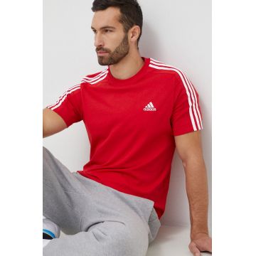 adidas tricou din bumbac culoarea roșu, cu model IC9339