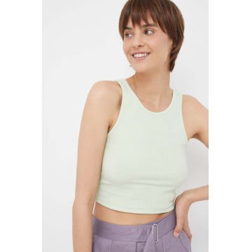 Pepe Jeans top femei, culoarea verde