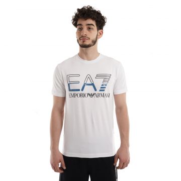 Tricou EMPORIO ARMANI EA7 pentru barbati TRAIN LOGO SERIES M OVERSIZE LOGO TEE ST - 3RPT07PJLBZ01100